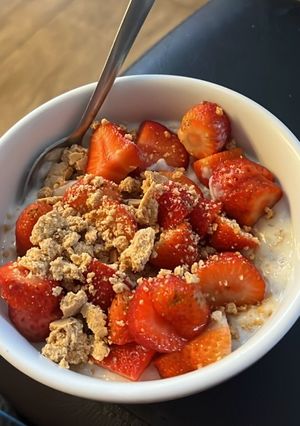Foto de Bowl de iogurte e paçoca