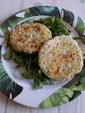 Hamburger di petto di pollo e zucchine