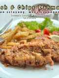 Fish & Chips Rahmah (Ikan Selayang Celup Tepung Ajerr)