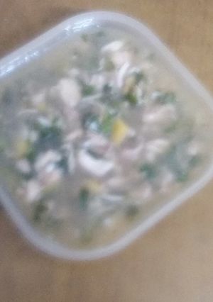 চিকেন লেমন করিয়েনডার স্যুপ(chicken lemon coriander soup recipe in Bengali) রেসিপির প্রধান ছবি