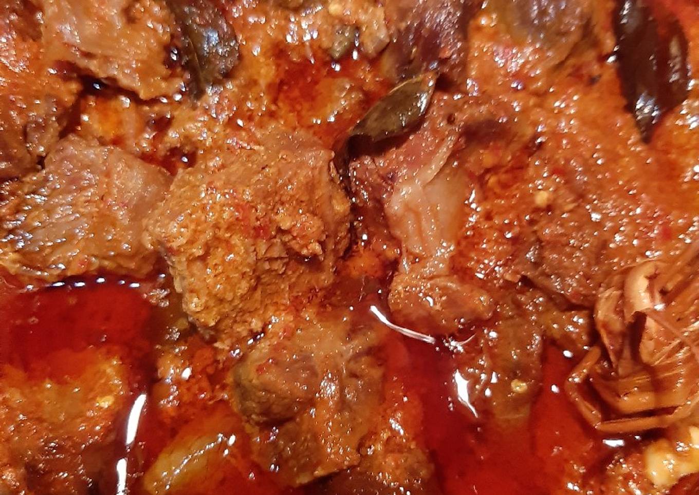 Rendang daging