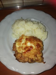 Almás csirkepecsenye recept fotója