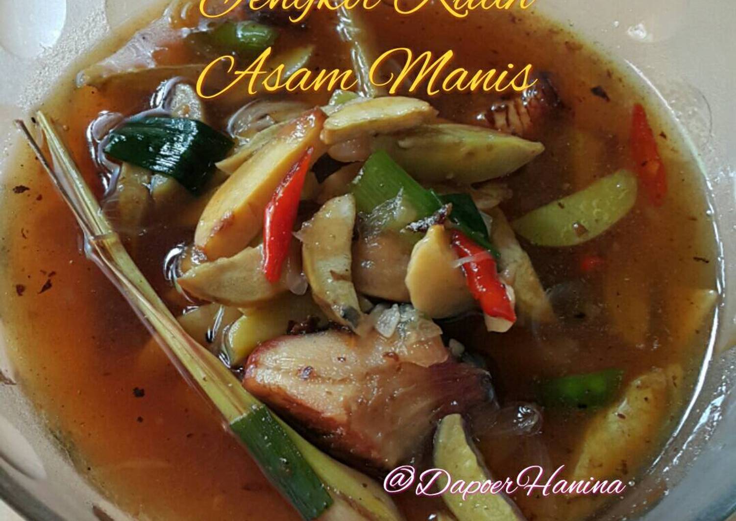 Resep Jengkol Kuah Asam Manis oleh Dapoer_Hanina Cookpad