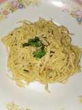 Spaghetti Aglio Olio Ebi Kering