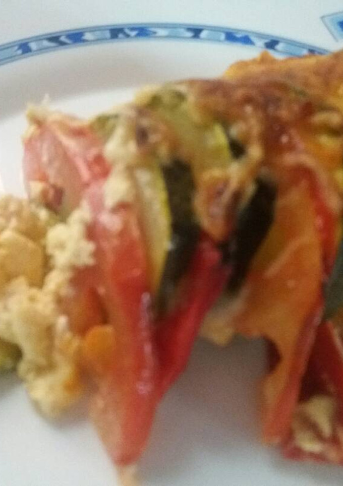 Una foto de Calabacines al horno