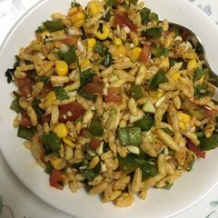 A picture of Dry puffed rice mix#noheatsnacks#Healthy.