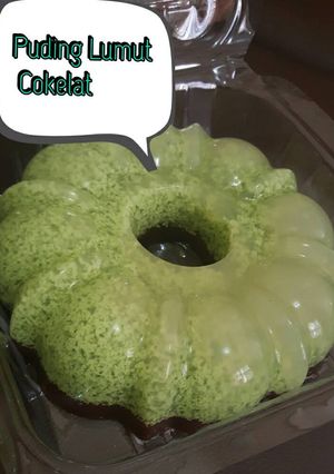 Foto resep Puding lumut cokelat