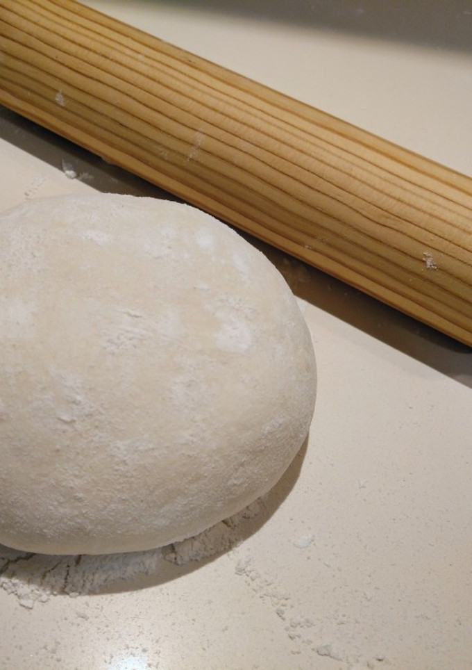 Una foto de Masa de pan para pizzas