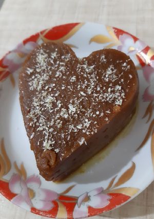 عکسی از دستور حلوای شیره😊