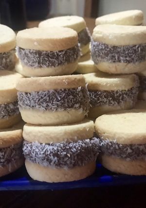 Una foto de Alfajores de Maizena