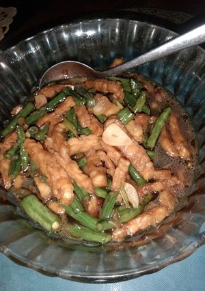 Foto resep Oseng tempe kacang panjang
