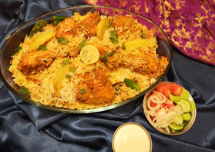 Steps to Make Perfect Chicken Tikka Biryani