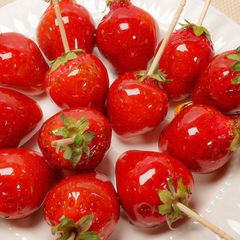 A picture of How to Make Candied Strawberry いちご飴.