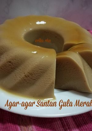 Foto resep Agar-agar Santan Gula Merah