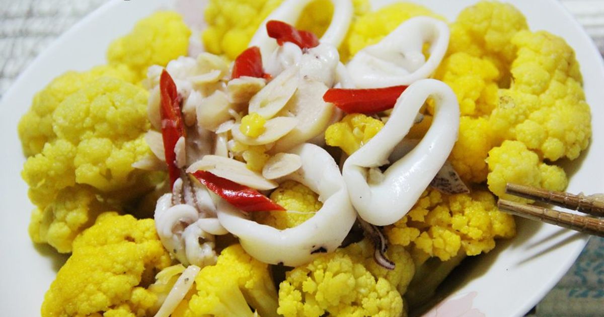 青花菜炒花枝 料理與家常食譜 - Cookpad