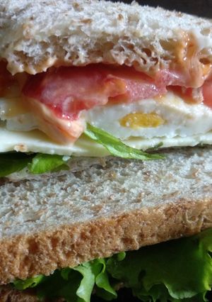 Foto resep Sandwich Sayur Komplit