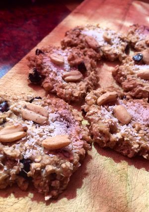 Una foto de Galletas de banana y avena 🍪🍌
