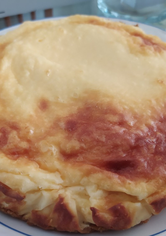 Una foto de Tarta de queso al horno