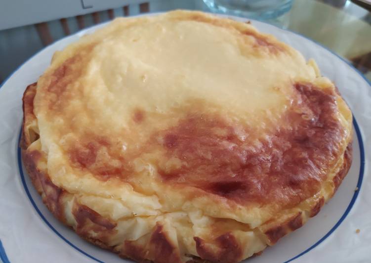Tarta de queso al horno