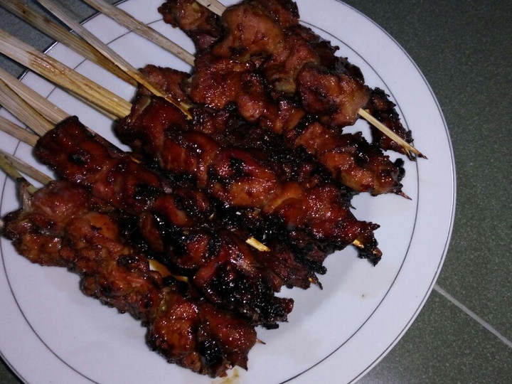 Resep: Sate Kambing bumbu kecap petcaaahhh pedesnya Kekinian