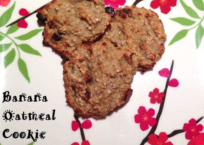 Recipe of Super Quick Homemade Banana Oatmeal Cookie