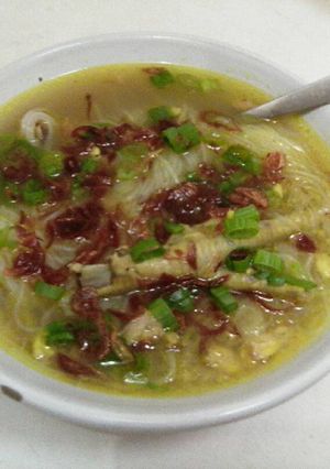 Foto resep Soto Ayam+Ceker Sederhana