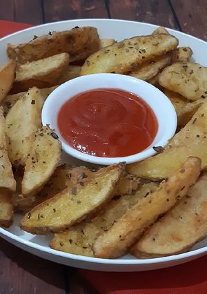 Foto resep Potato Wedges