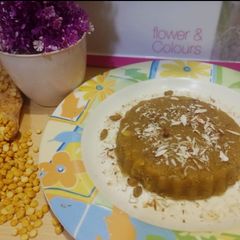 A picture of Chany ki daal ka halwa.
