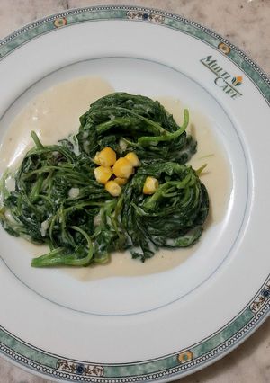 Foto resep Creamy Spinach