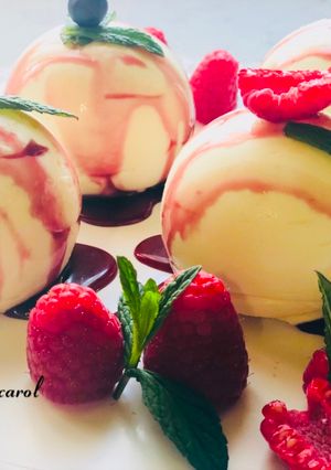 Foto di Mousse al cioccolato bianco