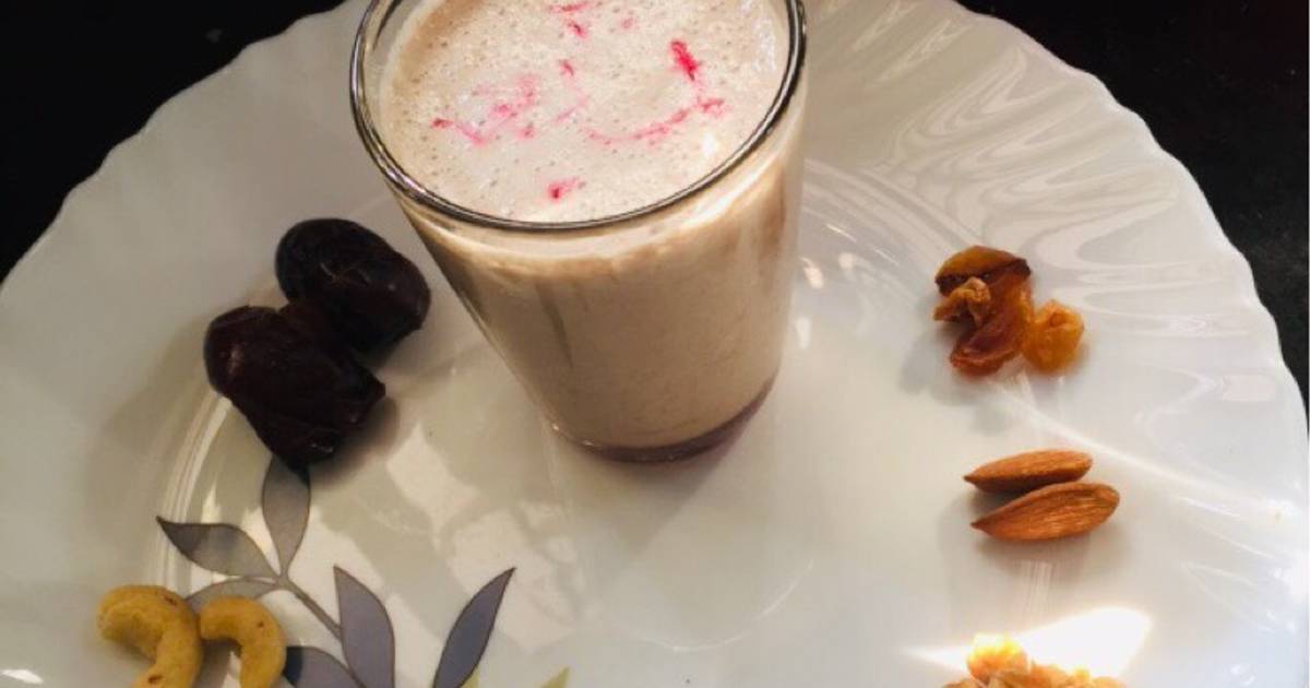 Nuts Mocktail recipe in tamil இவருடைய ரெசிபி SugunaRavi Ravi குக்பேட்