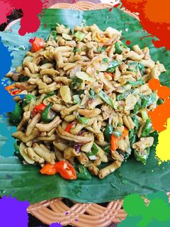 Foto resep Oseng usus pedas