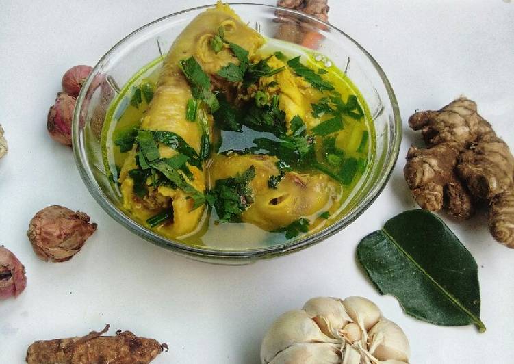 Resep Soto bening kepala ayam, Bisa Manjain Lidah