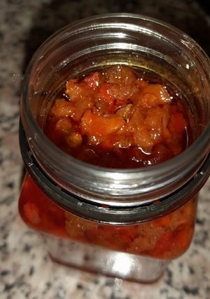 A picture of Chilli pickle.