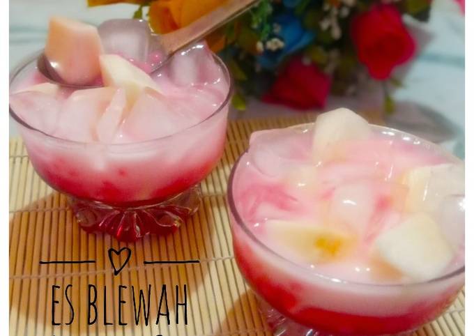 Resep Es Blewah Mutiara Susu Oleh Ana Rafa Fadhlillah - Cookpad