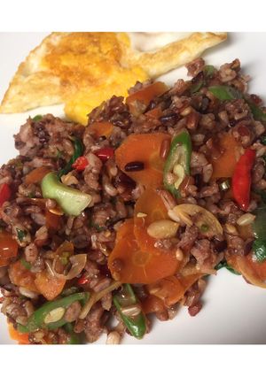 Foto resep Nasi goreng sayuran (Diet PCOS)