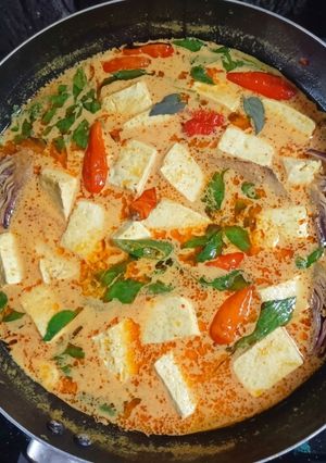 Foto resep Sambal Goreng Jantung Pisang & Tahu