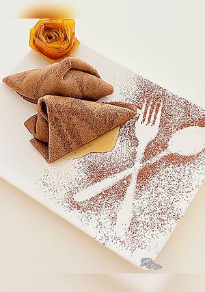 Une photo de Crêpes au chocolat