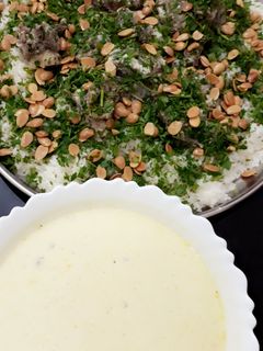 صورة لوصفة منسف اردني