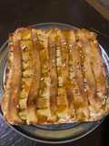 Kuchen de manzana y nuez