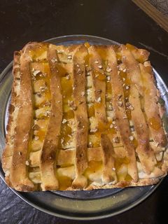 Una foto de Kuchen de manzana y nuez