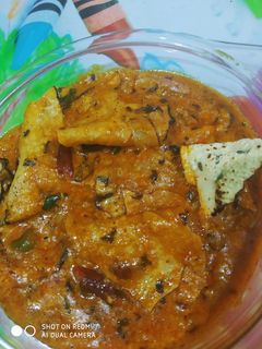 पापड़ की सब्जी (Papad ki sabzi recipe in hindi) रेसिपी मुख्य फोटो