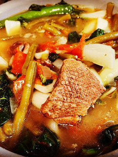 A picture of Instant Pot/Air fryer Pork Sinigang.