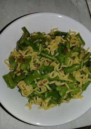 Foto resep Buncis with Indomie