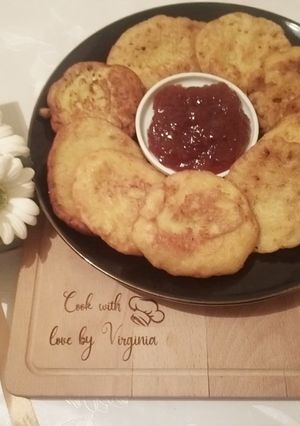 O poză a rețetei Clătite /pancakes /gogoși cu dovlecei.