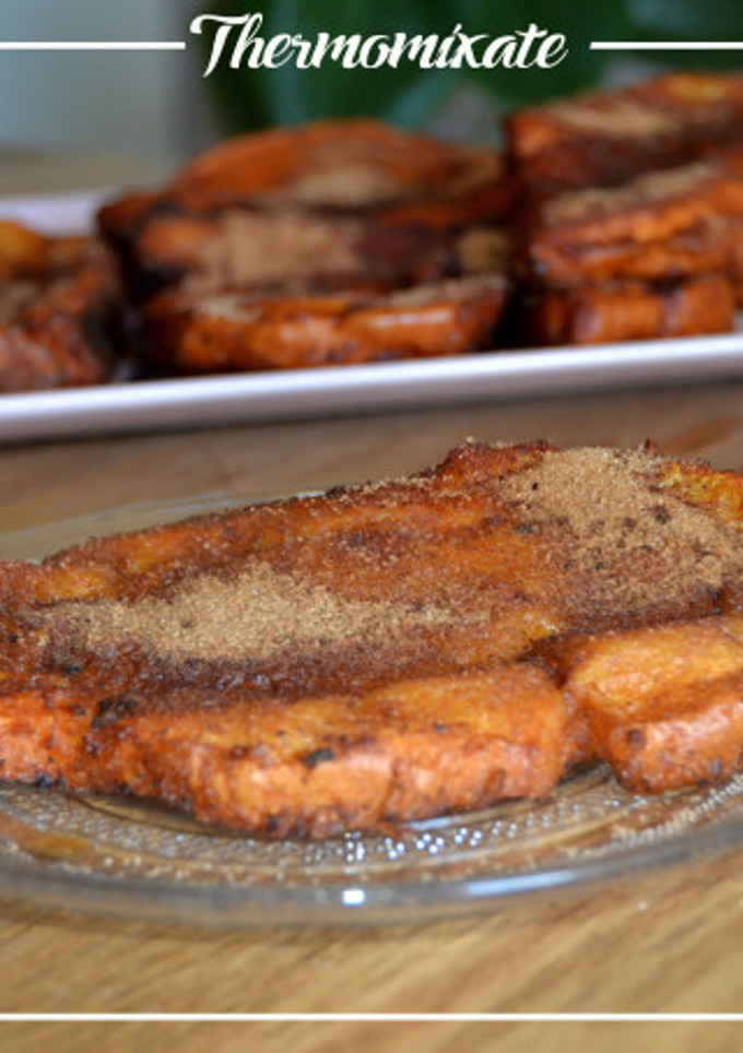 Una foto de Torrijas borrachas con Thermomix