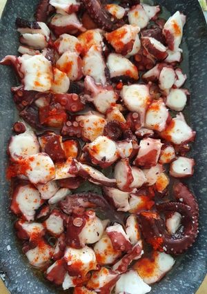 Una foto de Pulpo a la gallega 🐙
