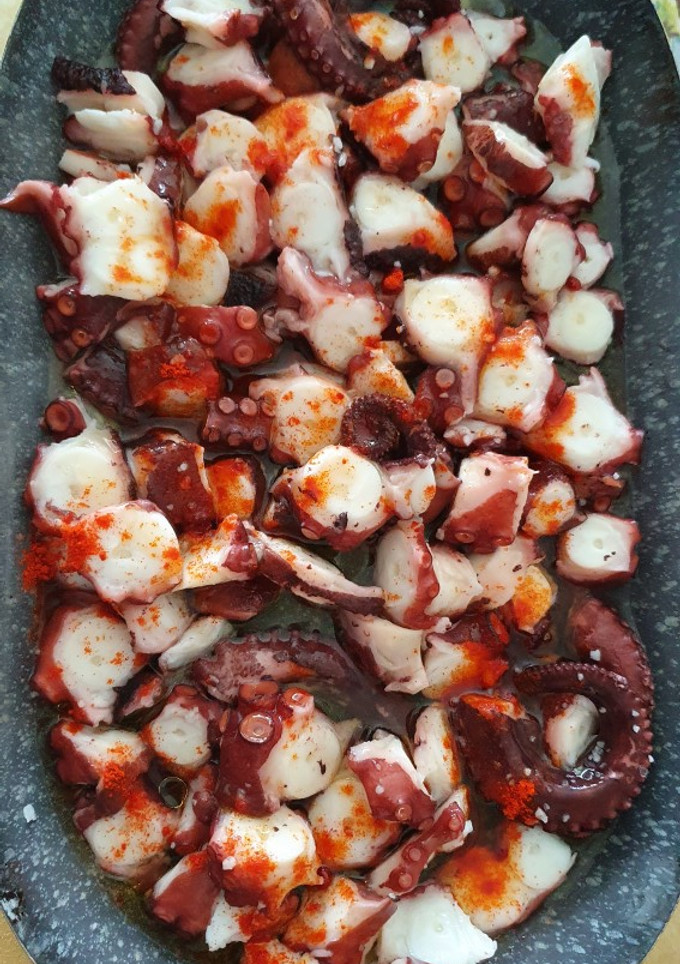 Una foto de Pulpo a la gallega 🐙