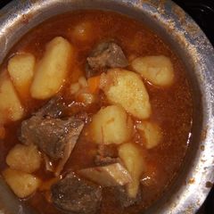 A picture of Beef stew(tumbukiza).
