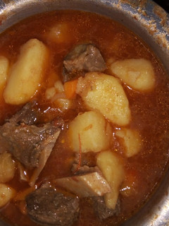 A picture of Beef stew(tumbukiza).